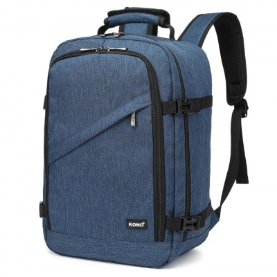 Kono Cabin Bag for Ryanair Underseat Travel Carry-on Backpack, Blue