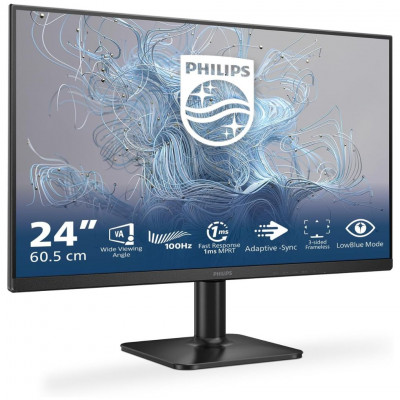 Philips 24 LED 1920x1080 100hz 4ms 250cd/m² 3.000:1 Mega Infinity DCR VGA HDMI