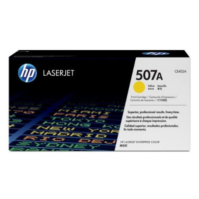 TONER HP CE402A 507A Giallo 6.000PP X M551N M551DN M570