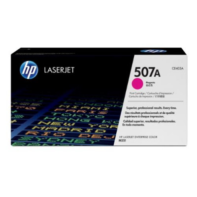 TONER HP CE403A 507A Magenta 6.000PP X M551N M551DN M570