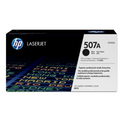 TONER HP CE400A 507A Nero 5.500PP X M551N M551DN M570