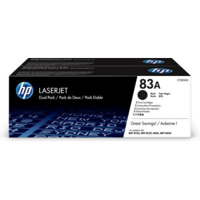 HP CF283AD N83A TONER NERO 2PZ