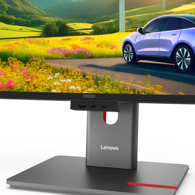 Lenovo ThinkVision P34WD-40 LED display 86.4 cm (34") 3440 x 1440 pixels Wide Quad HD LCD Black