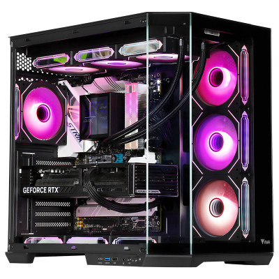 itek DARK CAVE AKU Tower Black