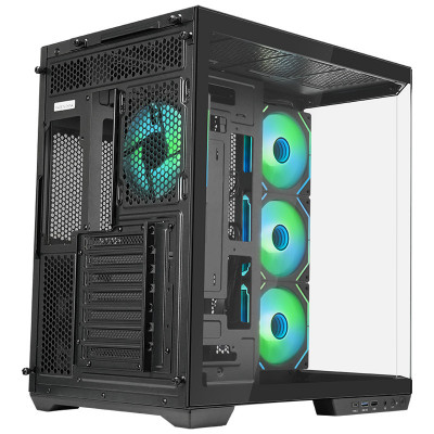 itek DARK CAVE AKU Tower Black