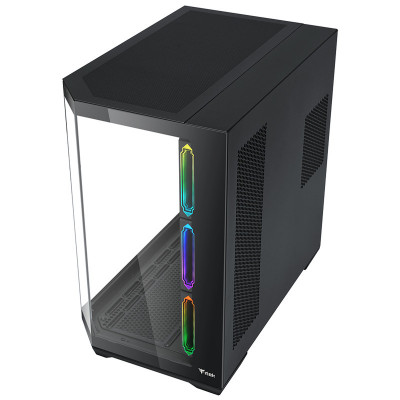 itek DARK CAVE AKU Tower Black