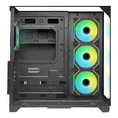 itek DARK CAVE PANO Tower Black