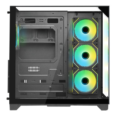 itek DARK CAVE PANO Tower Black