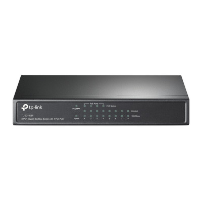 TP-Link TL-SG1008P network switch Unmanaged Gigabit Ethernet (10 100 1000) Power over Ethernet (PoE) Hazelnut