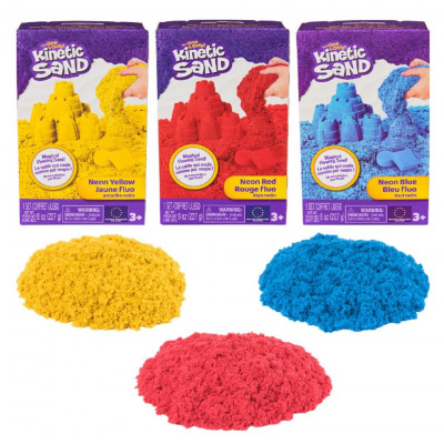Kinetic Sand for Modeling 227 g, Yellow, 3+Years