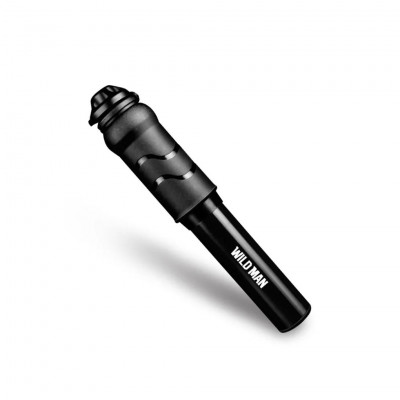WILDMAN Bike Hand Pump with Handle Black