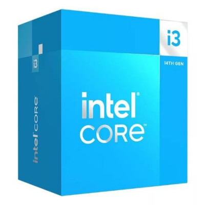 CPU INTEL CORE i3-14100F (RAPTOR LAKE) 2.0 GHz - 12MB SKT 1700 NO GPU (Aggiungere vga) BOX - BX8071514100F