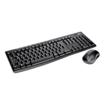Logitech Mouse and keyboard set,  Black