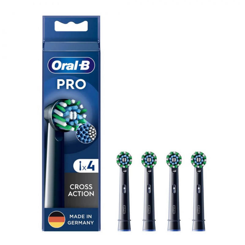 Oral B Sonic 4x Cross Action Toothbrush Heads Black Fast Delivery Malta Oral B Sonic 4x Cross Action Toothbrush Heads Black Fast Delivery Malta