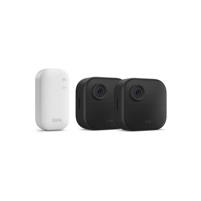 New Blink camera (Outdoor 4) Newest model Wireless HD smart security camera, works with Alexa , 2 camera system with Sync Module