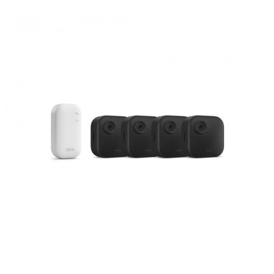 New Blink camera (Outdoor 4) Newest model Wireless HD smart security camera,works with Alexa, 4 camera system with Sync Module C