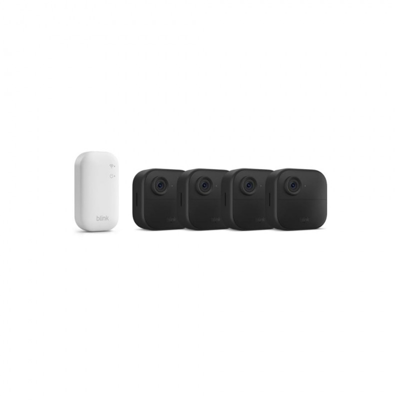 New Blink camera (Outdoor 4) Newest model Wireless HD smart security camera,works with Alexa, 4 camera system with Sync Module C