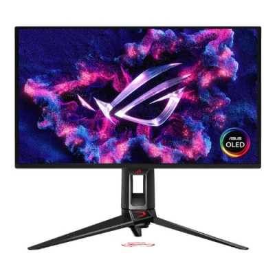 ASUS ROG Swift OLED PG27UCDM computer monitor 67.3 cm (26.5") 3840 x 2160 pixels 4K Ultra HD QD-OLED Black