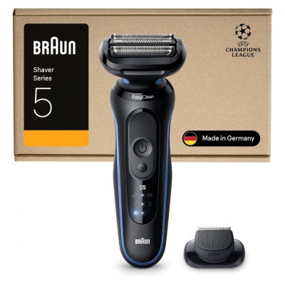 Braun Series 5 Electric Beard Shaver, Wet & Dry, Men\'s Beard Trimmer, Beard Razor