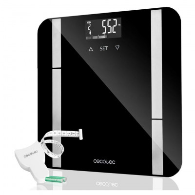 CECOTEC High Precision Intelligent Digital Bathroom Scales, with LCD Screen, 180Kg
