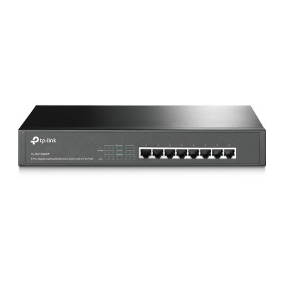TP-Link TL-SG1008MP network switch Unmanaged Gigabit Ethernet (10 100 1000) Power over Ethernet (PoE) Black