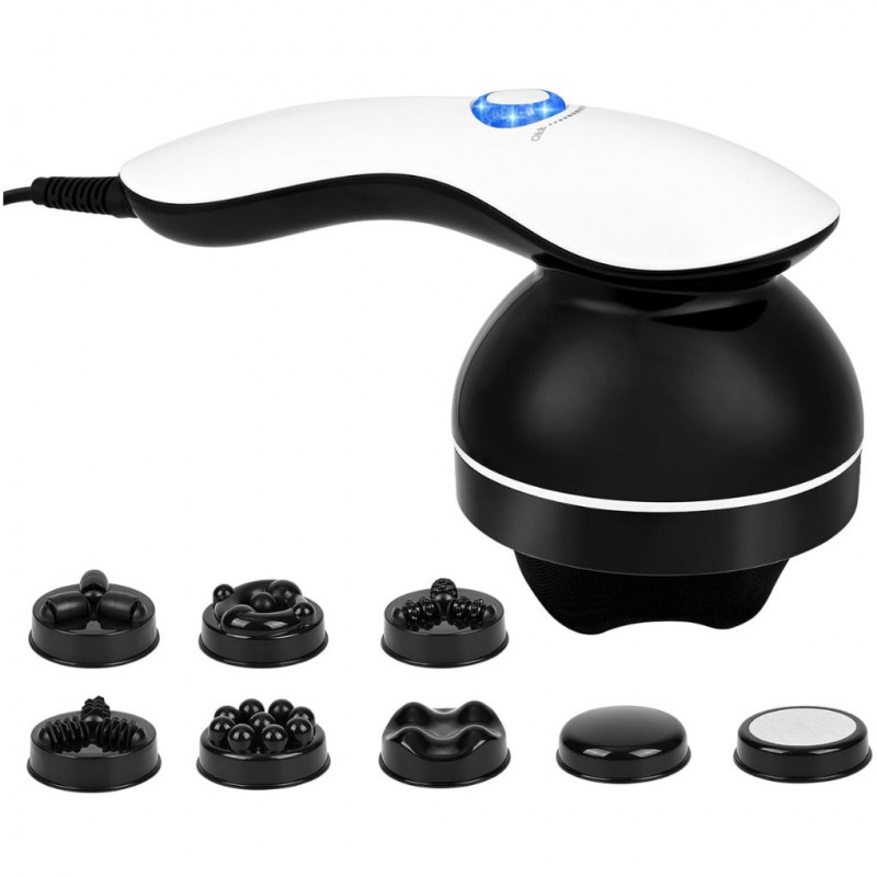 Body Massager with 8 Roller Massage Cellulite, Anti-Cellulite Device for Firming and Modeling