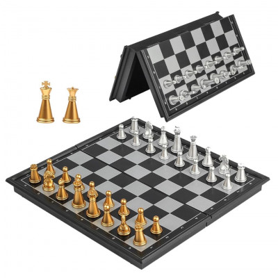 Super Winner 8 Inch Mini Magnetic Chess Set, Lightweight Portable