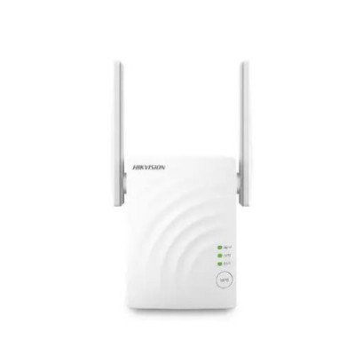 WIFI RANGE EXTENDER HIKVISION AC1200  DUAL BAND 2.4/5GHZ 300M+867M, 802.11A/B/G/N/AC, 2 ANTENNE 3DBI, 1 RJ45 10/100 DS-3WRE12C