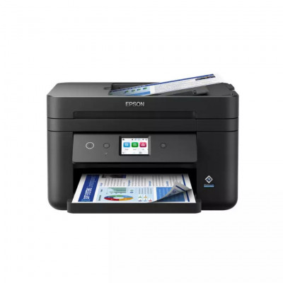 Epson WorkForce WF-2960DWF Printer, A4 Multifunction Printer with Double-Sided Printing (duplex), WiFi, Fax, Front Tray, LCD Scr
