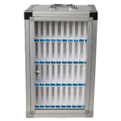 ATLANTIS ARMADIETTO PORTA SMARTPHONE 36 SLOT E80-SLK36 - ALLUMINIO (RICHIEDI BID EDU)