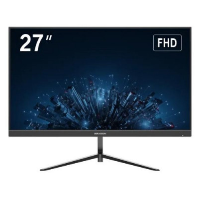 MONITOR HIKVISION LED 27" Wide DS-D5027F3-2P2 IPS 1920x1080 5ms 100 HZ 300cd/mq 1000:1 VGA HDMI