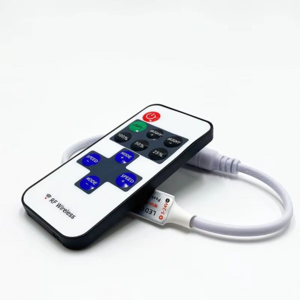 RF Wireless RGB LED Controller with Remote - 60-Minute Delivery Malta