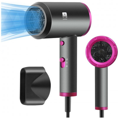 Hair Dryer 2000 W, 2 Temperatures and 2 Speeds, Concentrators with Cold Air Button