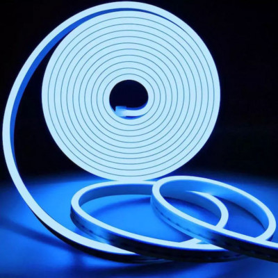 Andowl 5M LED Strip Lights 12V Flexible Silicone Light Strip Kit with Adapter