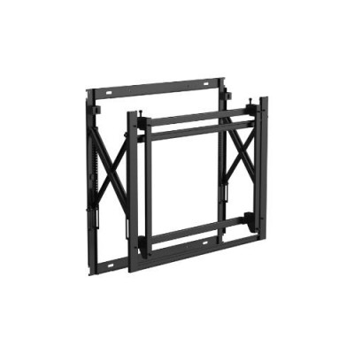 HIKVISION DS-DN5501W Front-Maintenance Wall-Mounted Bracket for 55" LCD Displays, Black SPCC Metal, Durable Support with 8kg