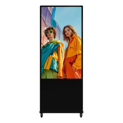 HIKVISION DS-D6055UT-D/S 55" 4K Ultra HD Digital Signage Totem Touch Display with 4GB RAM, 32GB Storage, Android 13, IPS