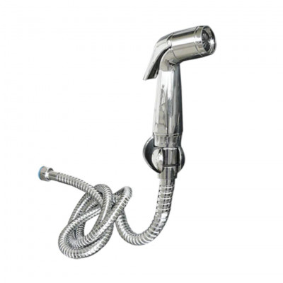 Casily Bidet Shower Kit 1.2m Hose Hand Spray Bidet Set Universal Bathroom Bidet Sprayer Kit with Holder Water Saving Chrome