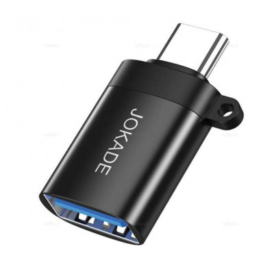 Jokade JC019 USB 3.0 Type-C Male to USB Female Adapter OTG 18W Fast Charging