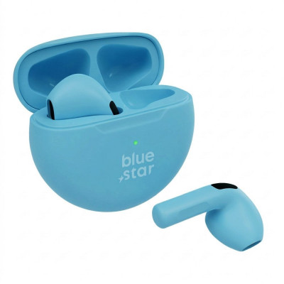 Blue Star Wireless Earbuds Circle Beat TX3 Blue