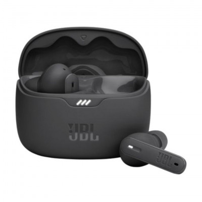 JBL Live Flex Wireless Earbuds Bluetooth 5.3 Adaptive ANC Wireless Charging 40H Battery, Black