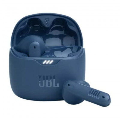 JBL Tune Flex Wireless Earbuds Bluetooth 5.2 ANC Pure Bass 32H Battery USB-C, Blue