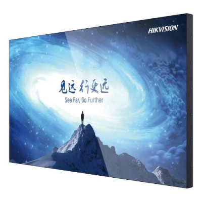HIKVISION VIDEOWALL 55", 1080P, 500cd/mq-bezelwidth:1.7mm,Input: VGA/DVI/DP/HDMI, output: HDMI VESA