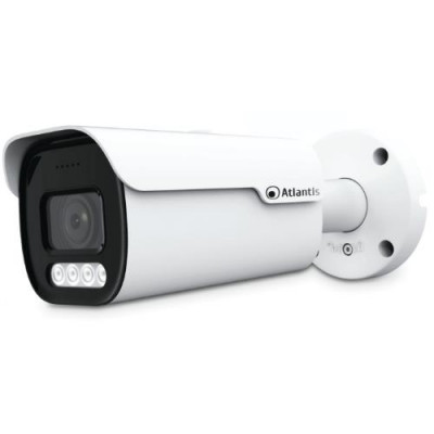 Atlantis Ultraplex A11-U827S-BPVM IP PoE Bullet Camera 8MP 3840x2160 25fps H.264/H.265 1/2.8" CMOS Sensor 4x IR Array LED 30m