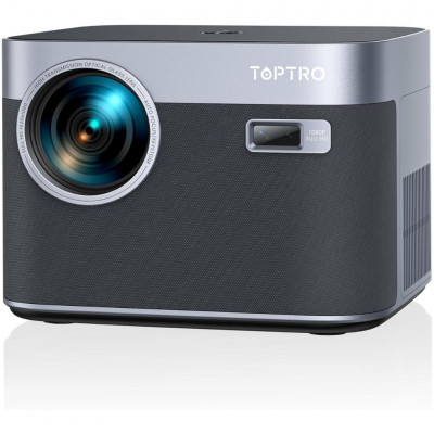 TOPTRO X7 Projector Full HD 1080P Native 4K Support WiFi6 Bluetooth Auto Focus Android TV 300 Inch Home Cinema