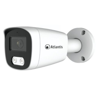 Atlantis UltraPlex A11-U827S-BP IP PoE Bullet Camera 8MP 3840x2160 25fps H.264/H.265 1/2.8" CMOS Sensor IR 15m 2 LEDs