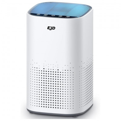 EJD Air Purifier H13 HEPA 70m² CADR 223m³/h Ultra Quiet 15dB 3-in-1 Filter Dust Pollen Odor Removal