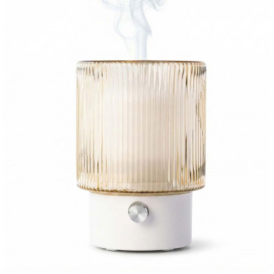 MU MUBL-001 Handmade Glass Aroma Diffuser Ultrasonic Humidifier RGB LED Lamp 100ml USB Powered