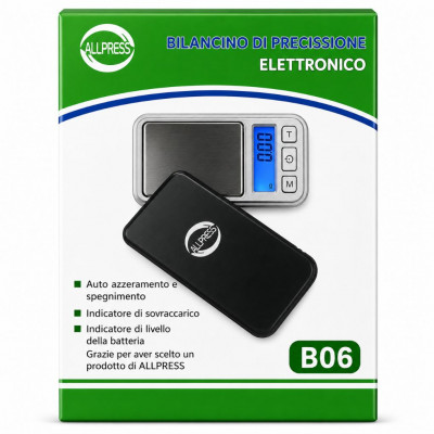 Allpress B06 Electronic Precision Scale Digital Pocket Scale 0.01g High Accuracy Compact Portable