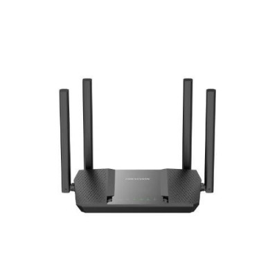 Hikvision DS-3WR12C-E AC1200 Dual-Band WiFi 5 Wireless Router with 3 LAN Ports and 1 WAN Port for Home and Small Office Use