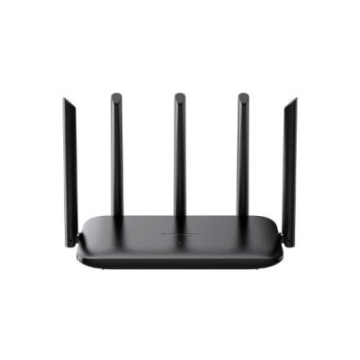 Hikvision DS-3WR15X-H AX1500M Dual-Band WiFi 6 Wireless Router with Gigabit Ethernet Ports, Black with USB connectivity